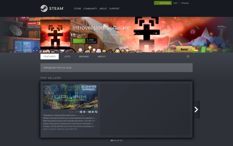 Introversion Software - Steam Publisher