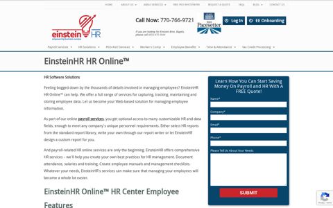 EinsteinHR HR Online™ - Einstein HR, Inc