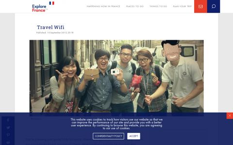 Getting WiFi in France | Official website for tourism in France