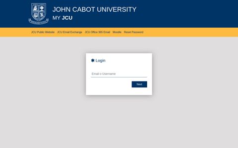 My JCU - John Cabot University