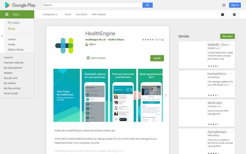 HealthEngine - Apps on Google Play