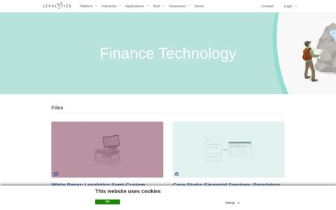 Finance Technology - Lexalytics