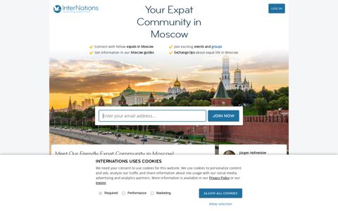 Expats in Moscow - Jobs, Housing and Events - InterNations