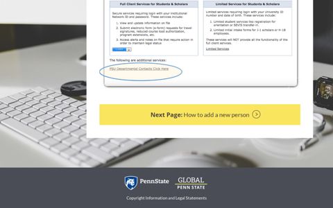 How to log in to iStart - Penn State Global Programs Courses