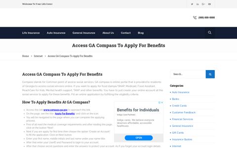 www.compass.ga.gov – Access GA Compass To Apply For ...