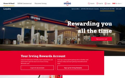 Irving Rewards | Irving Oil