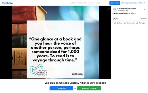 #WednesdayWisdom ⏱️ - Chicago Literacy Alliance | Facebook