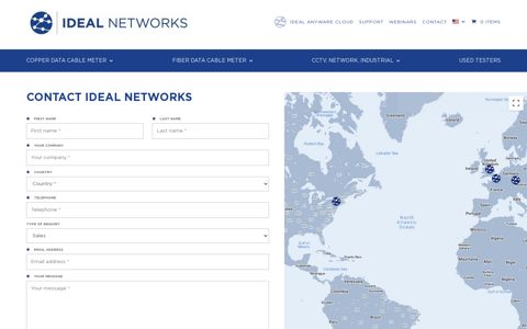 Contact us - IDEAL Networks