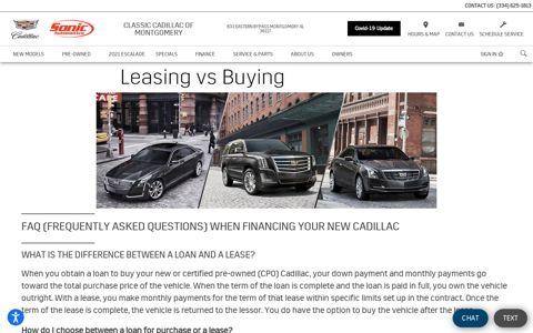 Financing a Cadillac: Frequently Asked Questions (FAQ) by ...