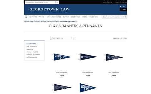 Flags Banners & Pennants - The Georgetown University ...
