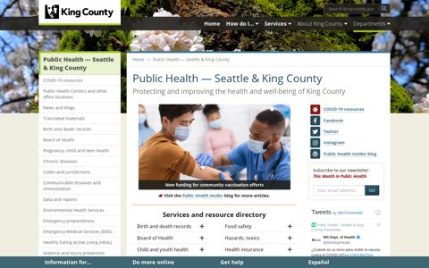 Public Health — Seattle & King County - King County