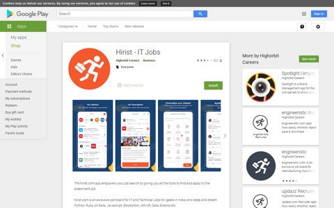 Hirist - IT Jobs - Apps on Google Play