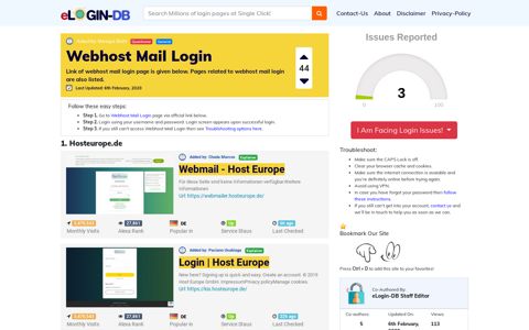 Webhost Mail Login - штыефпкфь login 0 Views