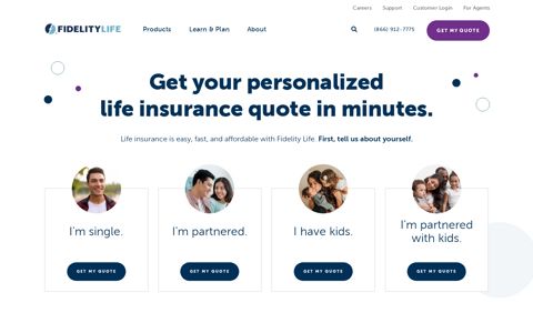 Fidelity Life: Affordable Life Insurance Quotes Online