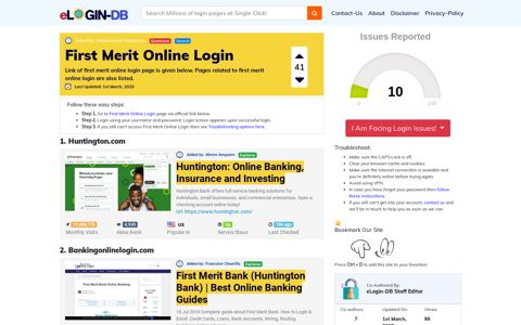 First Merit Online Login