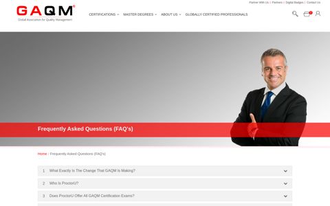 FAQ - Global Association for Quality Management (GAQM ...