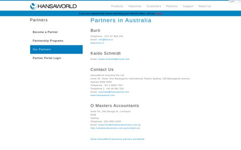 Partners in Australia - Business Partners Worldwide ...