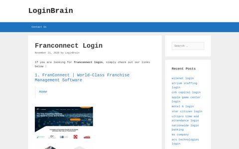 franconnect login - LoginBrain