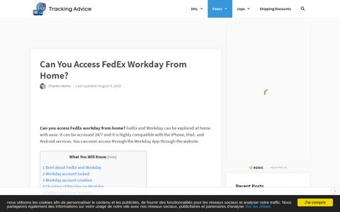 Can You Access FedEx Workday From Home? - Tracking Advice