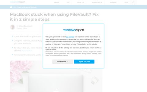 MacBook stuck when using FileVault? Fix it in 2 simple steps ...