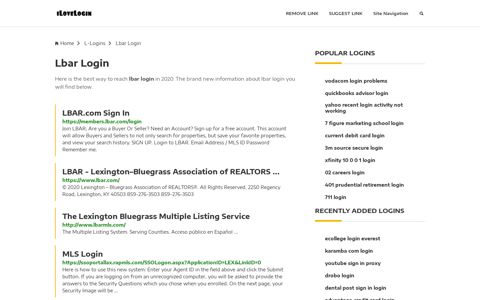 Lbar Login ❤️ One Click Access - iLoveLogin