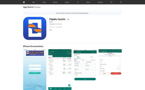 ‎FlipMe Geofin on the App Store