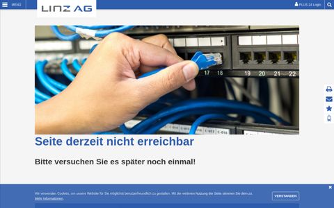 LINZ AG-Serverwartung