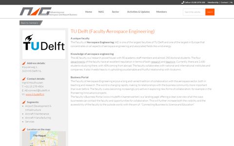 TU Delft (Faculty Aerospace Engineering) | NAG
