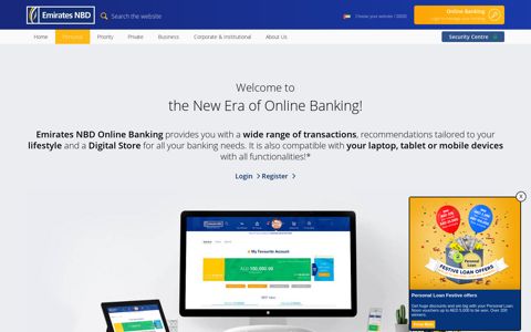 Emirates NBD Online Banking | Dubai & UAE