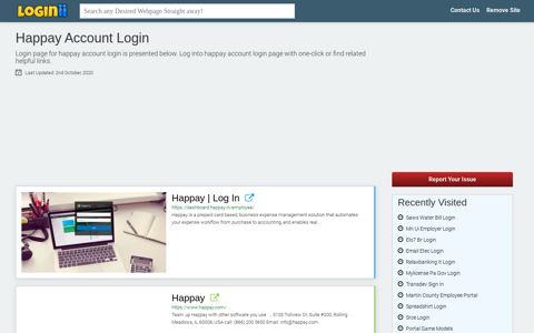 Happay Account Login - Loginii.com
