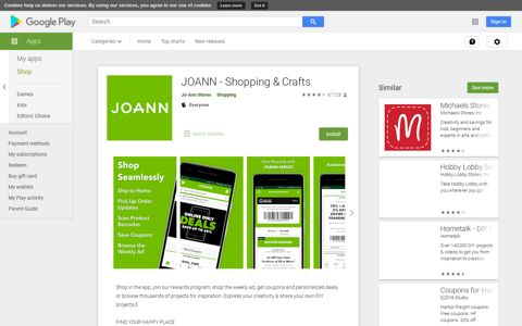 JOANN - Shopping & Crafts - Apps on Google Play