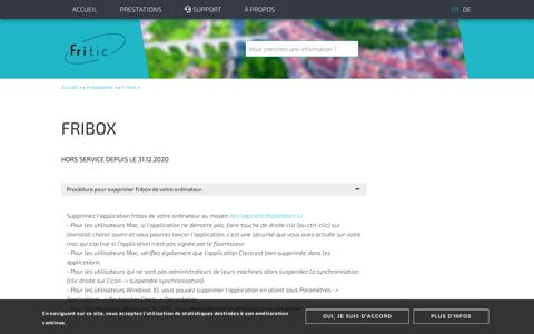 fribox | Centre de compétences Fritic