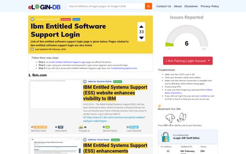 Ibm Entitled Software Support Login