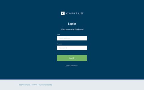 Kapitus - Customer and Partner Portal