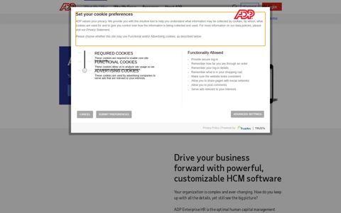 Enterprise HR®: Customizable Payroll & HR Software | ADP