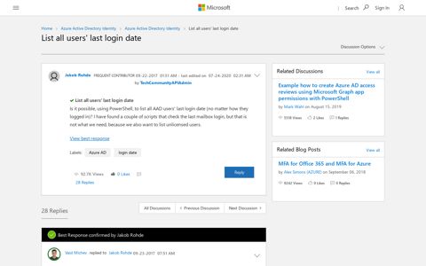 List all users' last login date - Microsoft Tech Community