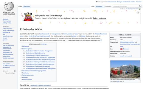 FHWien der WKW – Wikipedia