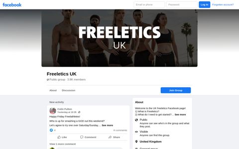 Freeletics UK public group | Facebook
