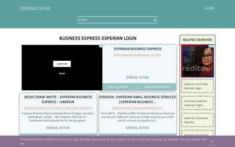 business express experian login - General Information about ...
