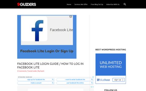 Facebook Lite Login Guide / How To Log In Facebook Lite ...