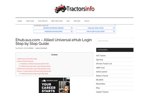 Ehub.aus.com – Allied Universal eHub Login Step by Step ...