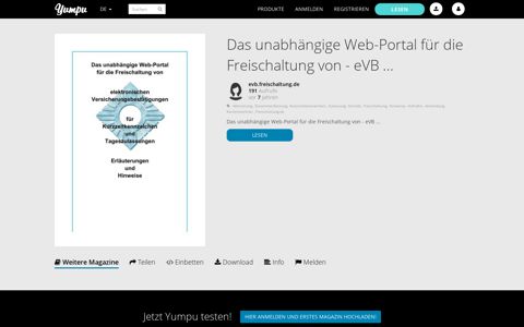 Das unabhängige Web-Portal für die Freischaltung von - eVB ...