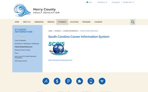 South Carolina Career Information System - Horry County Schools
