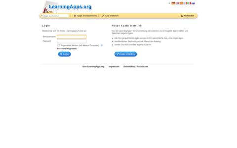 interaktive und multimediale Lernbausteine - LearningApps.org