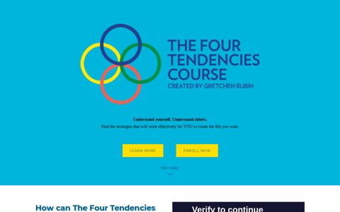 The Four Tendencies | Gretchen Rubin: Courses