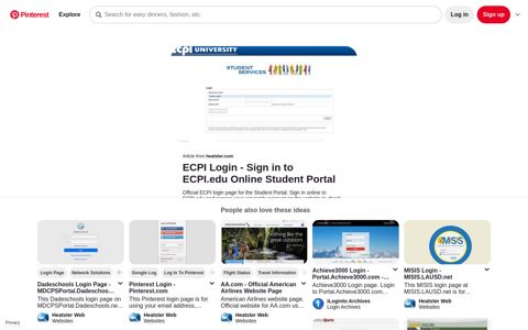 ECPI Login - Sign in to ECPI.edu Online Student Portal ...