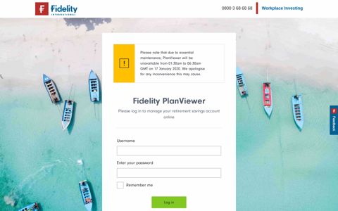 Fidelity's PlanViewer