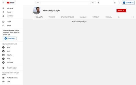 Janez Nejc Login - YouTube
