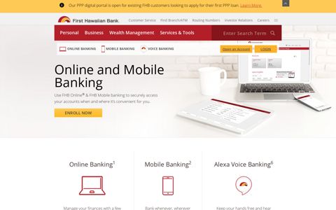 Online and Mobile Banking Products - First Hawaiian Bank