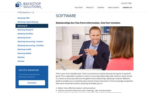 Backstop Ir – Investor Relations Software